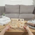 RoboTime 3D drevená mechanická skladačka Pirátsky ďalekohľad